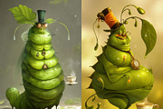 428 Prompts for Caricatures Vol 2, an Illustration by Sevenstyles (Thumbnail 11 of 13)