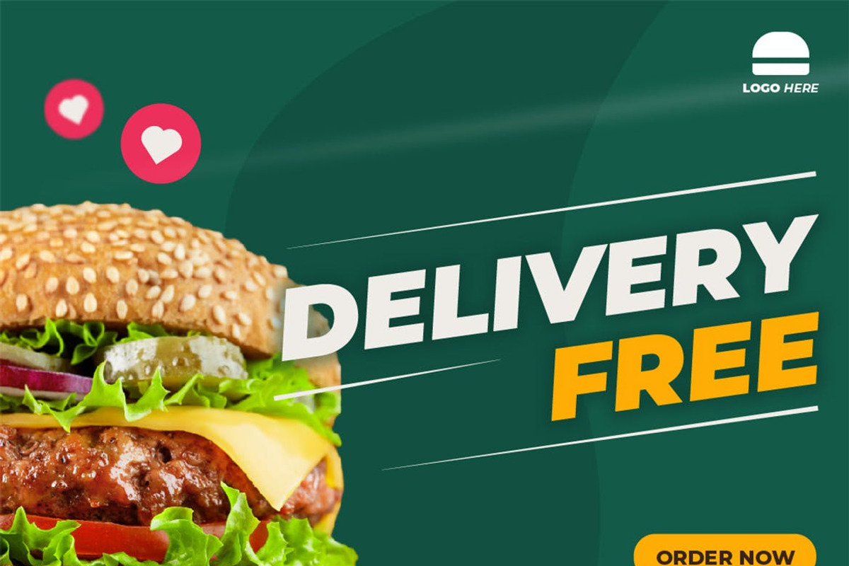 Burger Restaurant Instagram Post, a Social Media Template by FDR Studio (Photo 5 of 6)