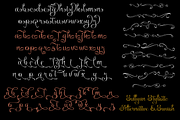 Sullyan Modern Calligraphy, a Blackletter Font by TypeClassHeroes (Thumbnail 10 of 12)