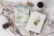 Christmas watercolor Winter Berries, a Seasonal Illustration by Yuliya Derbisheva (Thumbnail 8 of 17)