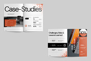 Modern Geometric Impact Report, a Brochure Template by fakhroo (Thumbnail 7 of 9)