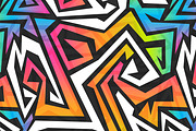 Vector Rainbow Patterns Pack, a Texture Illustration by Gudiny (Thumbnail 2 of 5)