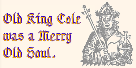 Gothamburg, a Blackletter Font by Ingrimayne Type