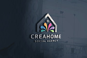 Crea Smart Ideas Home Logo, a Branding & Logo Template by Design_Planet (Thumbnail 2 of 4)