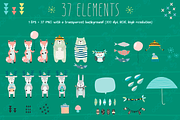 Scandinavian Guys. Graphic set, an Animal Illustration by Good Genie (Thumbnail 6 of 9)