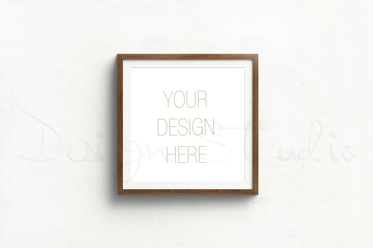 Frame mockups bundle SQUARE, a Print Template by HisariDS Mockup Design (Photo 6 of 6)