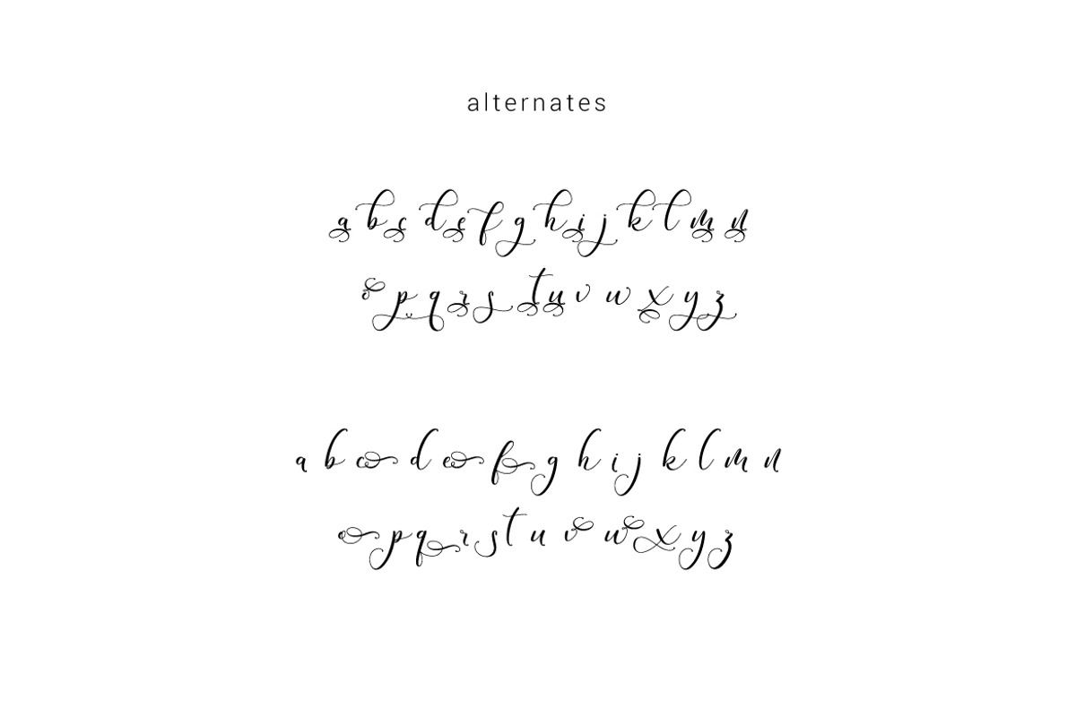 Andieny Script preview 8