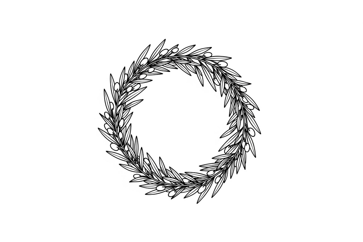 Floral Wreath Circle SVG Bundle, an Illustration by Creativeshirt (Photo 30 of 51)