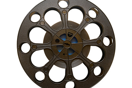 16 mm motion picture film reel, an Industrial Photo by Vapi