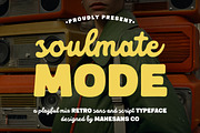 Soulmate Mode – Sans & Script Duo, a Sans Serif Font by Mahesans Co (Thumbnail 1 of 13)