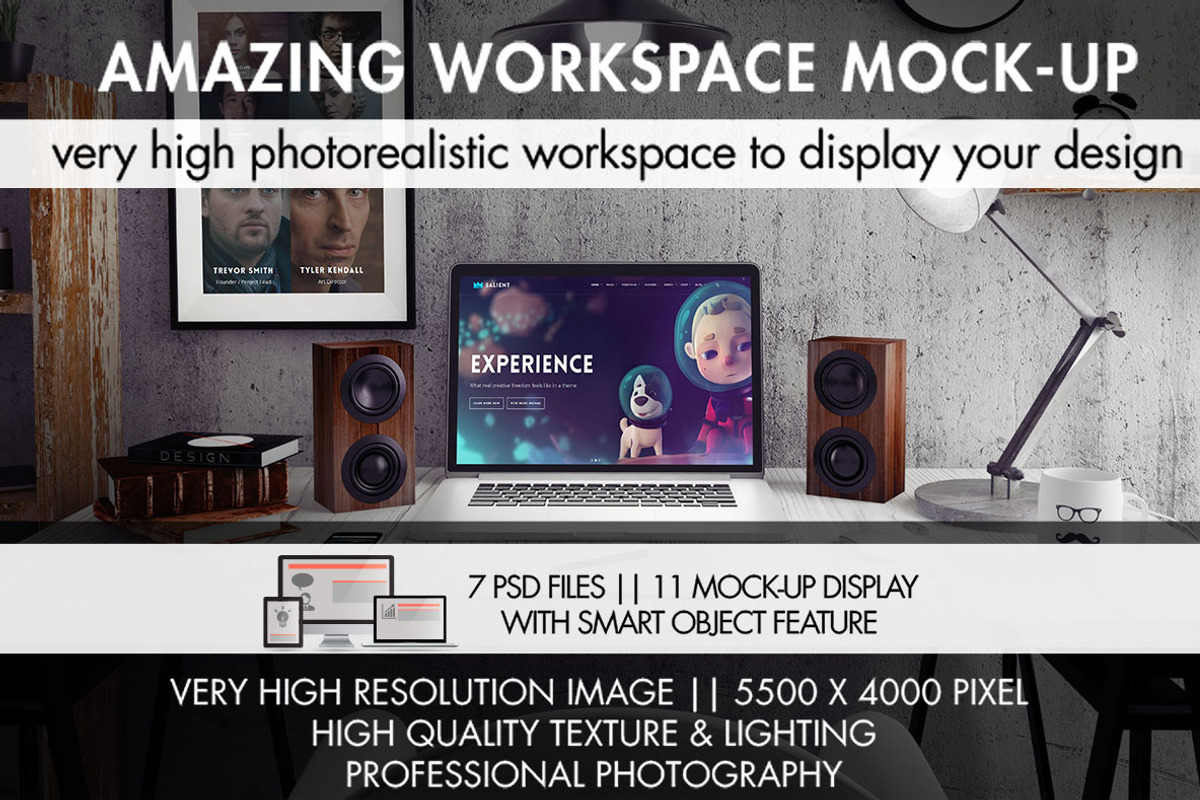 Amazing Workspace Mock-Up, an iPad Mockup by Pixel Place (Photo 1 of 5)