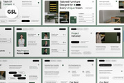 White Project Proposal Google Slide, a Presentation Template by graphicook (Thumbnail 1 of 4)