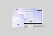 High-Quality iMac Screen Mockup, a Mac Mockup by swsi-studio (Thumbnail 4 of 5)