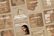 Beige Skin Care Instagram Templates, a Social Media Template by Xenié Creative (Thumbnail 1 of 10)