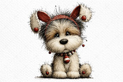 Whimsical Easter Animals Clipart, an Illustration by Craft Nest (Thumbnail 11 of 11)