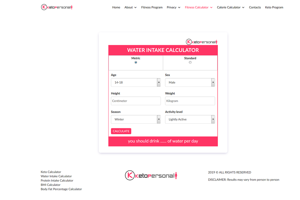Workout Keto Program, a Websites & App Template by inSTUDIO43 (Photo 4 of 8)