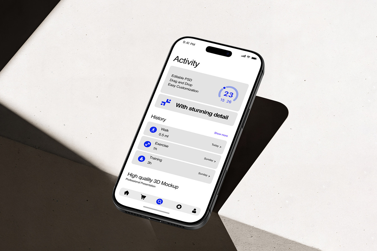 Minimal iPhone 17 Pro Mockup, an iPhone Mockup by RamStudio2 (Photo 8 of 9)