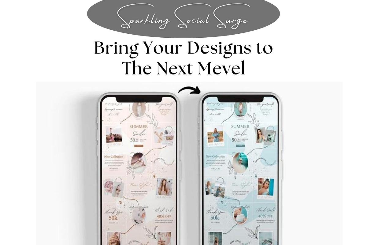 18 (320 Post) Puzzlegram Template, a Social Media Template by ResumeFabs (Photo 2 of 4)