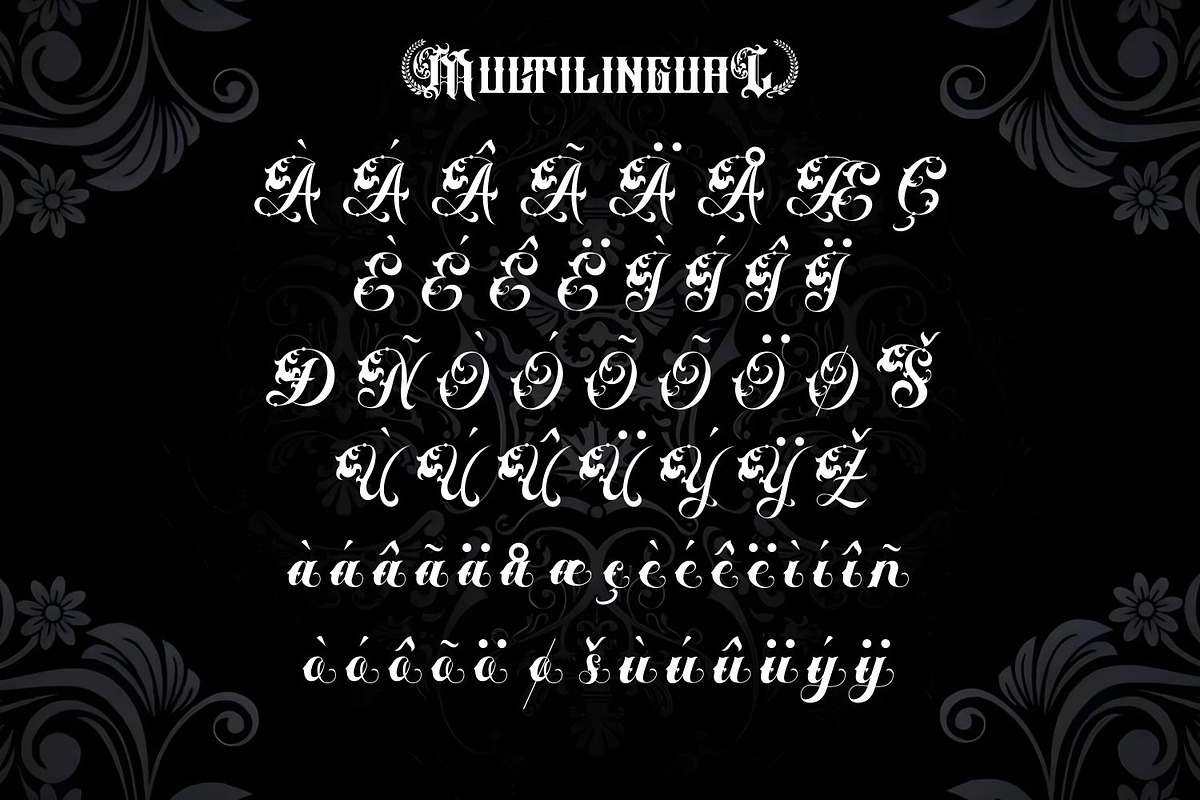 Sinister – Tattoo Script Font, a Script Font by WhymoreArt (Photo 14 of 18)