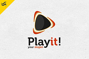 Play It! Logo Template, a Branding & Logo Template by sah.bro (Thumbnail 1 of 5)