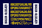 Bagor Klodjen | Sport Font, a Sans Serif Font by Twicolabs Fontdation (Thumbnail 5 of 5)