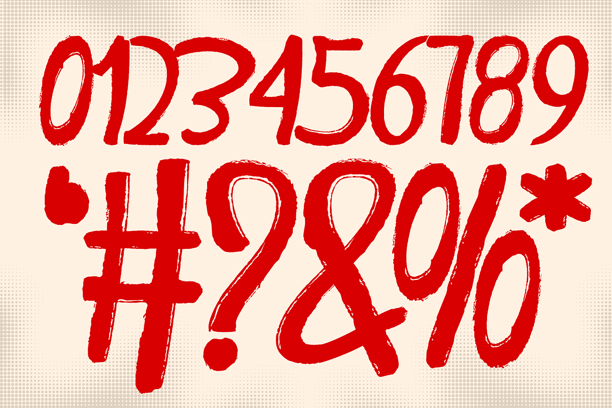 Gecarin – Bold Brush Display Font, a Sans Serif Font by MaikoHatta (Photo 7 of 8)