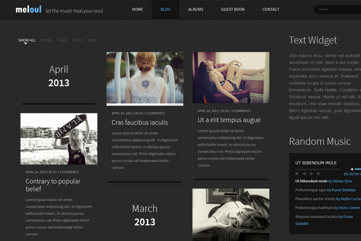Meloul - Music Joomla Template, a Websites & App Template by TemPlaza (Photo 3 of 4)