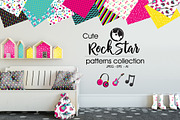 ROCK STAR Pattern collection, a Pattern Graphic by PrettyPatterns ...