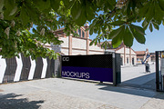 Madrid Gate Sign Mockup S014, an Advertising Mockup by CC Mockups (Thumbnail 2 of 3)