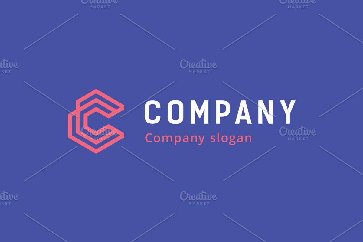 Company (Letter C Logo), a Branding & Logo Template by Vepix (Photo 4 of 7)