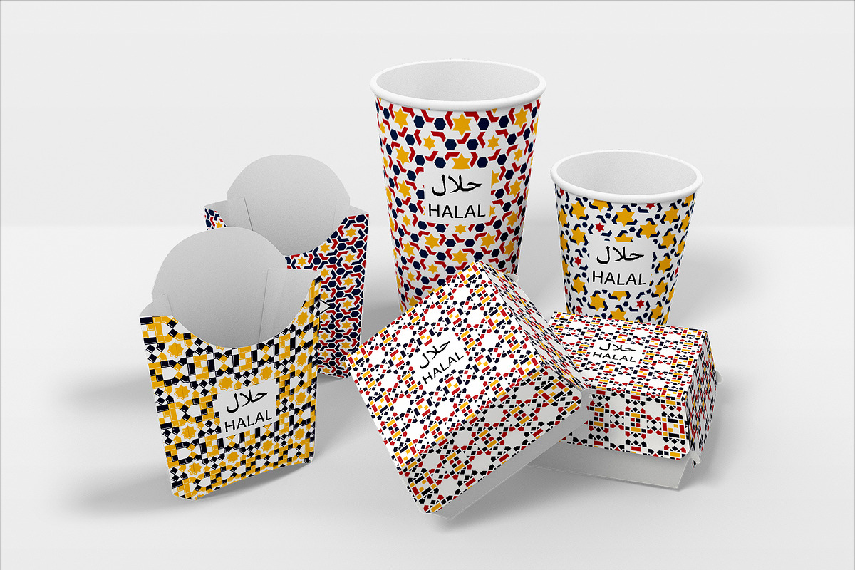 Islamic inspired seamless patterns, a Pattern Graphic by Yapanda (Photo 3 of 7)