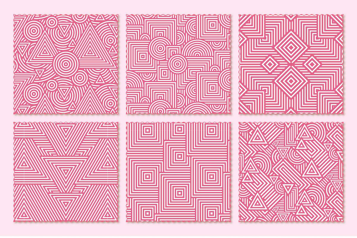 Retro Geo 03, a Pattern Graphic by Crystal Line (Photo 7 of 7)
