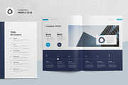 Company Profile | CANVA, a Brochure Template by KreateTribe (Thumbnail 3 of 11)