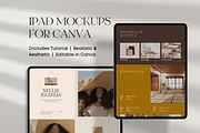 Canva iPad Mockups, a Mockup by Asha Glenn Design Studio (Thumbnail 3 of 14)
