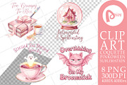 Coquette Pinkoween Sublimation, a Seasonal Illustration by Artnoy (Thumbnail 9 of 18)