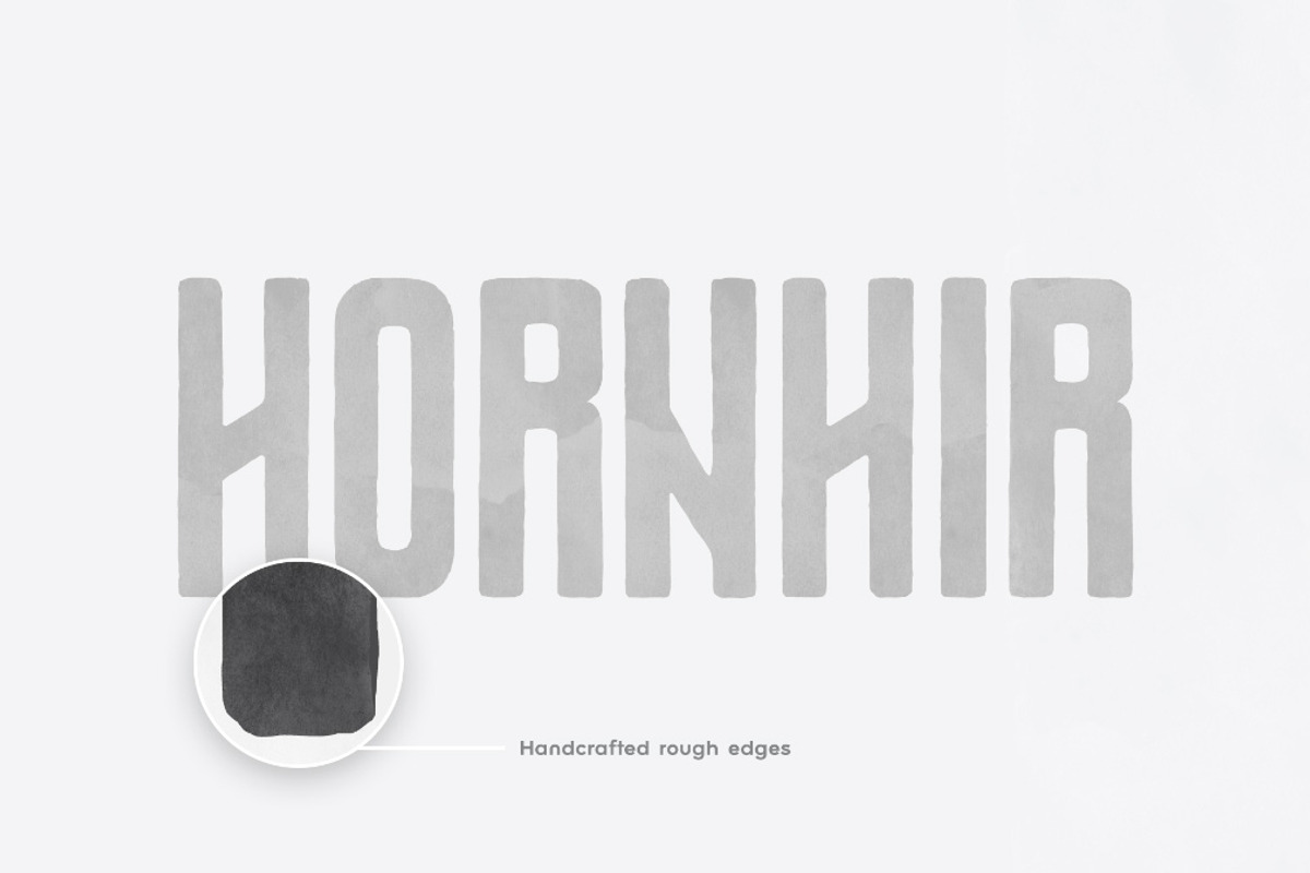 Hornhir Font Family (2 Fonts) preview 5