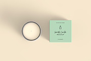 Scented Candle & Box Mockups, a Packaging Mockup by Illusiongraphic (Thumbnail 7 of 15)