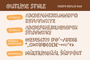Twisty Display Font Duo, a Font by Haps Space (Thumbnail 5 of 8)