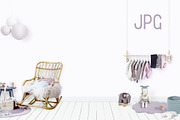 Kids Room Wall/Frame Mock Up 25, a Print Template by Whimsicality (Thumbnail 4 of 4)