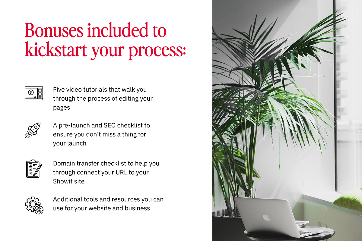 Showit Template for Small Businesses, a Websites & App Template by Amanda Pena Design (Photo 6 of 7)