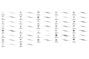 Stitches Brush Set