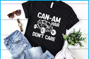 Can-Am Hair Don’t Care SVG PNG, a Graphic by Creativeusart