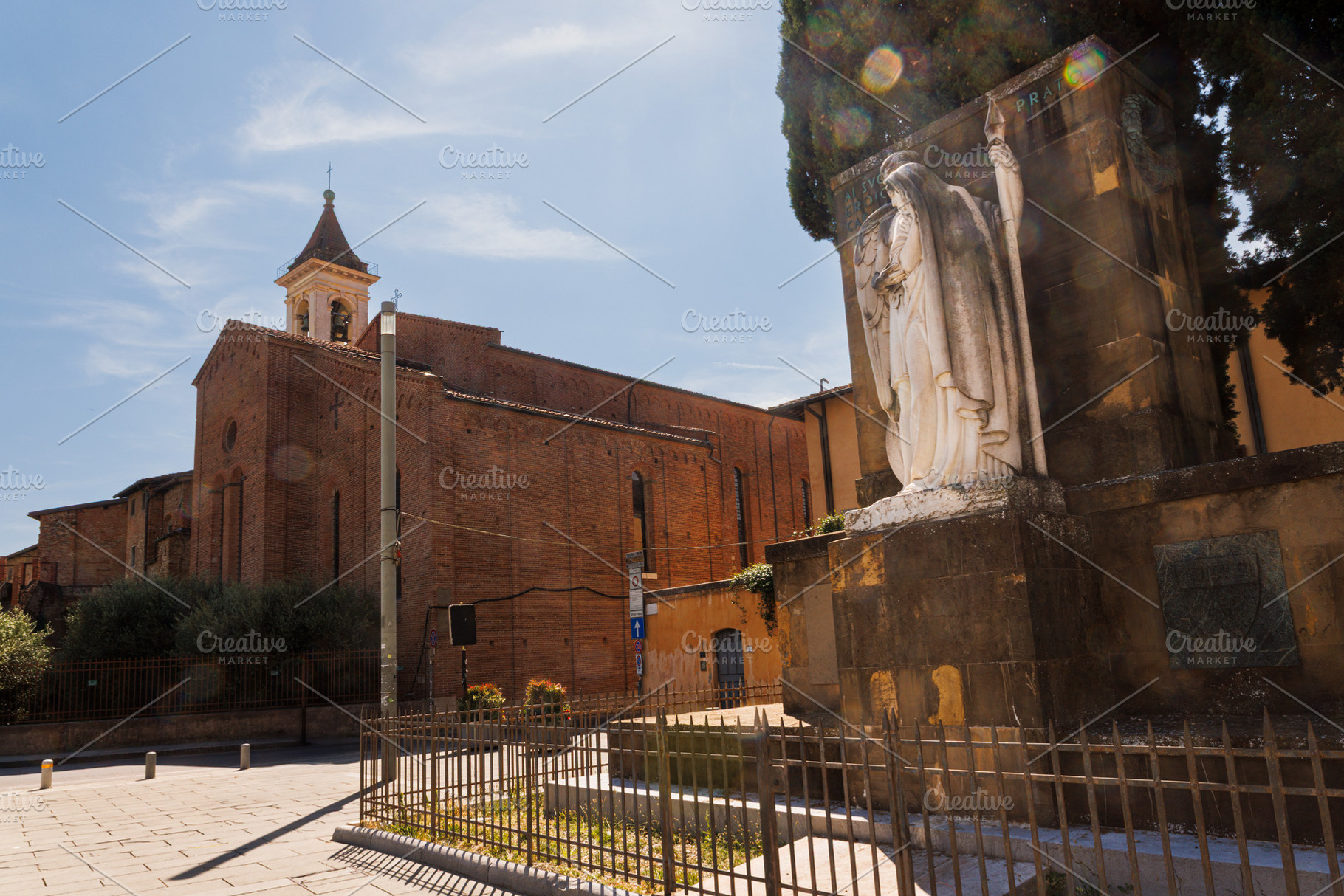Complex monument and Church San Francesco in Prato, an Architecture Photo by Bepslabor