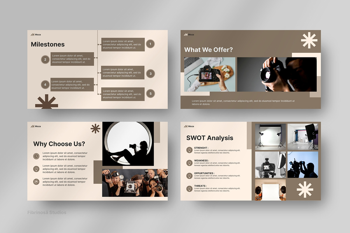 Pitch Deck - Moza Power Point, a Presentation Template by FIBRINOSÄ (Photo 3 of 7)