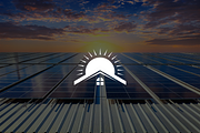 Modern Roof House with Sun Logo, a Branding & Logo Template by Luxury Logos (Thumbnail 2 of 4)