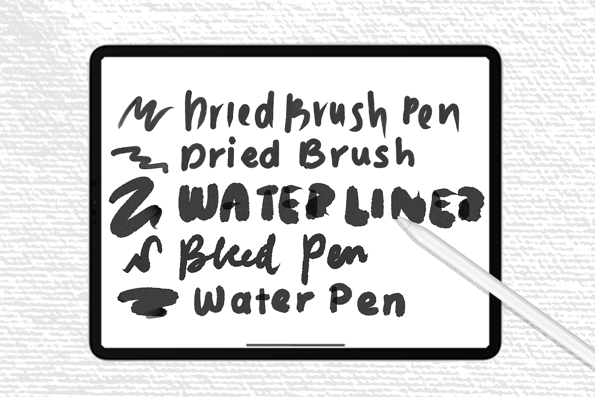 Ink 38 | Procreate Brush Kit, a Brush Add-On by Rachel McBride Creative (Photo 5 of 8)