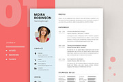 Resume Template for Word, a Resume Template by Astut (Thumbnail 1 of 5)