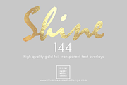 SALE! 144 GOLD FOIL WORD OVERLAYS, an Object Graphic by Illumineer Media & Design (Thumbnail 1 of 8)
