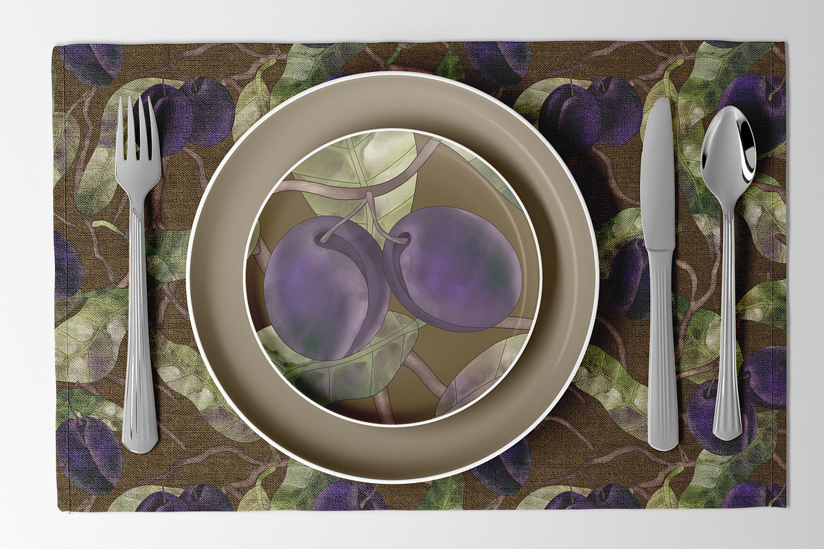 Plum Jam, a Decorative Illustration by Andre_Eva (Photo 6 of 7)
