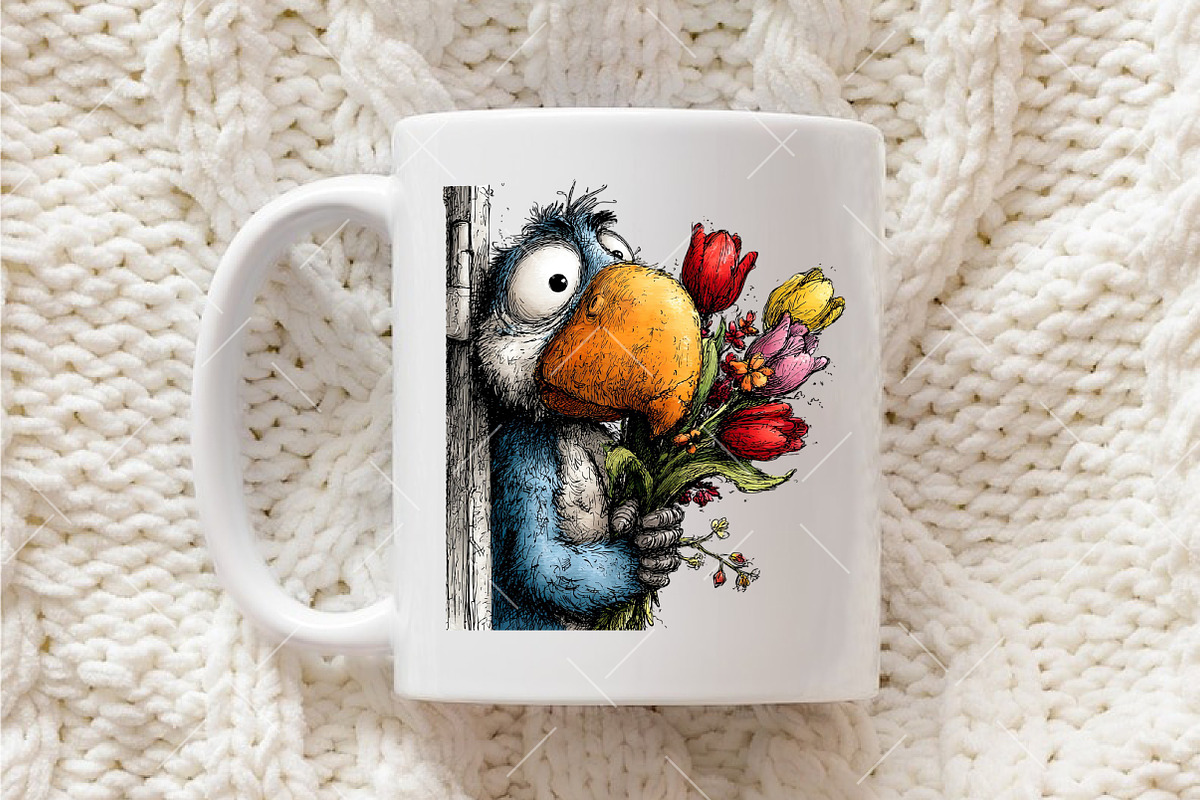 Spring Peeking Animal Clipart, an Illustration by OK Design (Photo 4 of 6)
